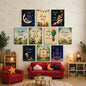 Set Of 10 Islamic Calligraphy MDF Wall Art Frames For Home And Office Decor